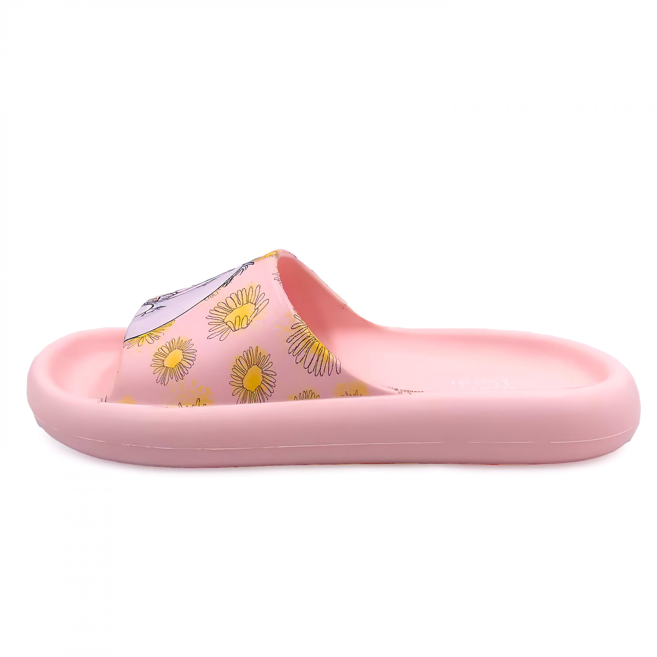 Winnie The Pooh Flowers for Eeyore Women's Flip Flop Cloud Comfort Slide Sandals